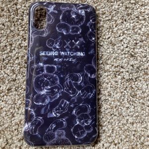 KAWS iPhone XS case